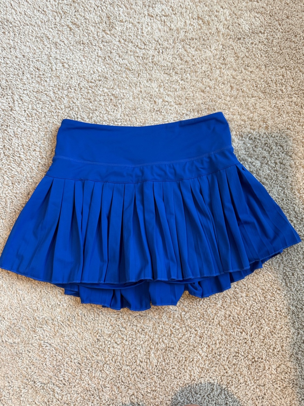 Gold Hinge Pleated Skirt - Size S